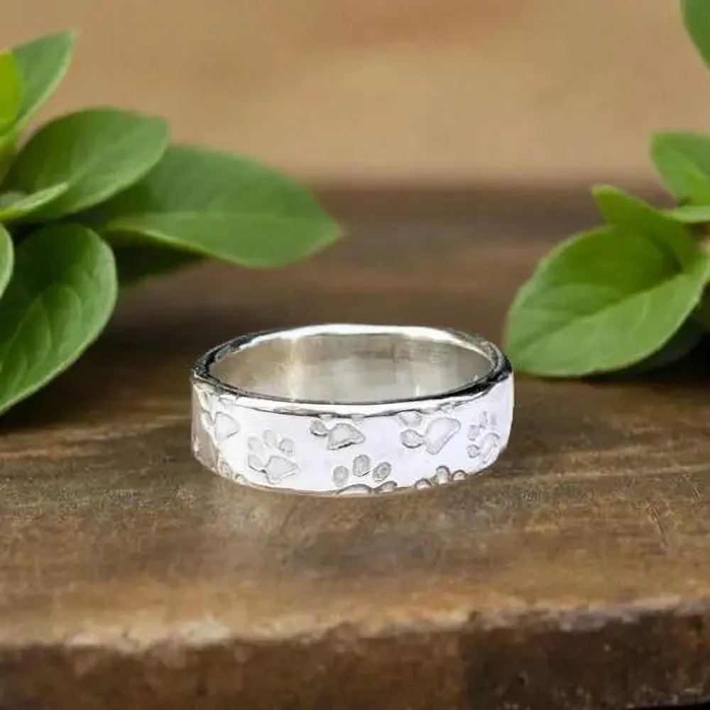 hammered ring